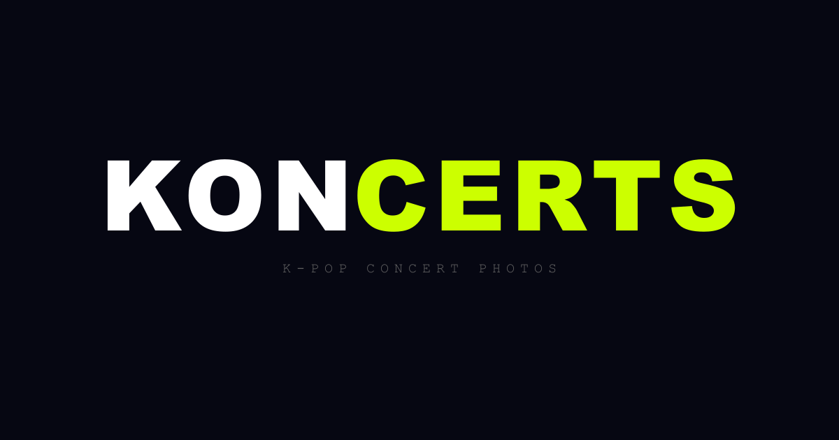 KONCERTS — K-pop Concert Photos